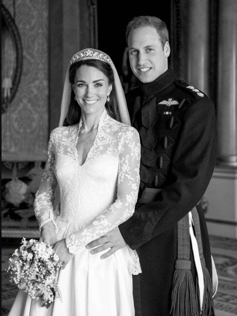 Imagen de la boda de Kate Middleton y el príncipe Guillermo