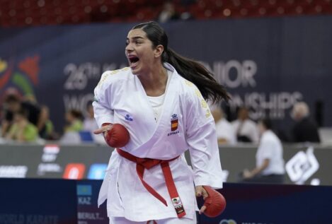 La karateca María Torres es la primera española en ser número uno del mundo en kumite