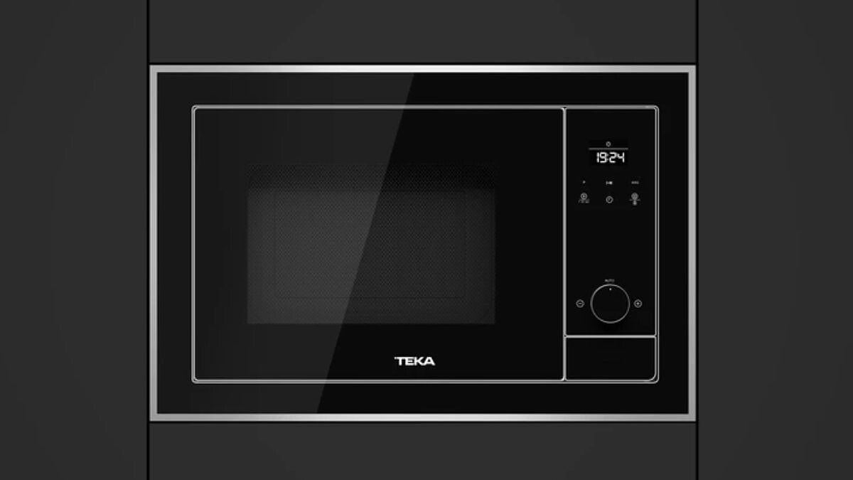 El microondas integrable con grill más elegante es de Teka ¡y está rebajado más de 100€ en PcComponentes
