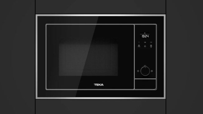 El microondas integrable con grill más elegante es de Teka ¡y está rebajado más de 100€ en PcComponentes
