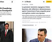 La prensa internacional destaca la presunta «corrupción» de la mujer de Sánchez