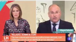 Bronco debate entre Tellado e Intxaurrondo en RTVE por la idoneidad de la nueva jefa del ente