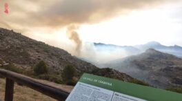 La evolución del incendio de Tárbena (Alicante) es «favorable» y ya no hay llamas en el perímetro