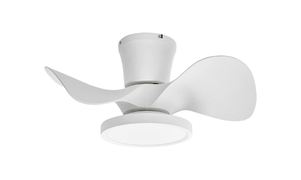 Ventilador de techo silencioso ocioc con luz LED