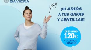 Gana el partido a tus gafas y lentillas en Clínica Baviera: ¡cirugía refractiva láser ahora con 120€ de descuento!