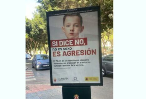 Polémica por una campaña en Almería contra los abusos a menores: «Es pederastia»