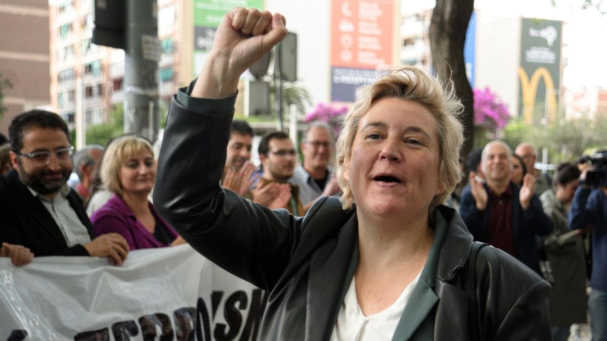 La dirigente de ERC Marta Molina asegura ante el juez que ‘Tsunami’ fue un movimiento pacífico