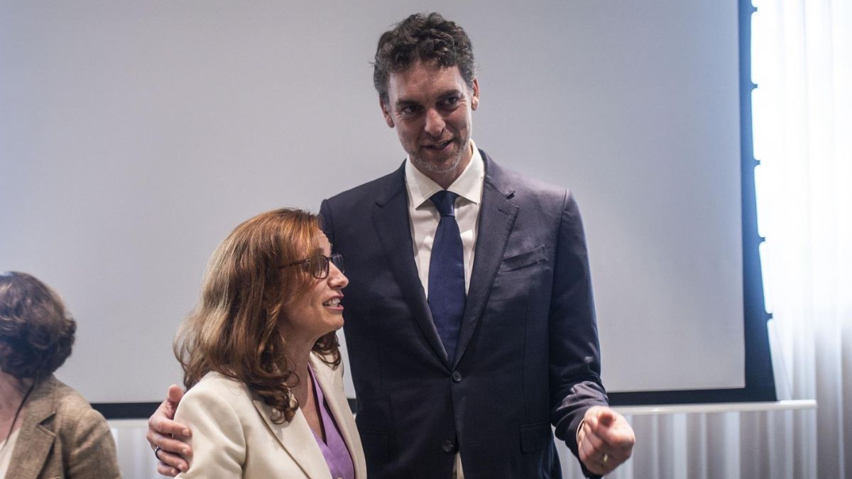 Pau Gasol apadrina en Ginebra la candidatura de Mónica García a la Junta Ejecutiva de la OMS