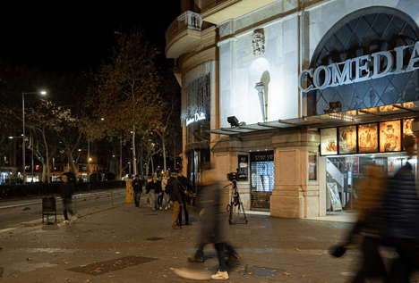 La baronesa Thyssen opta por abrir un museo en el antiguo cine Comedia de Barcelona