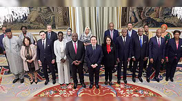 Primer contacto de Albares con el embajador argelino en una reunión con emisarios africanos