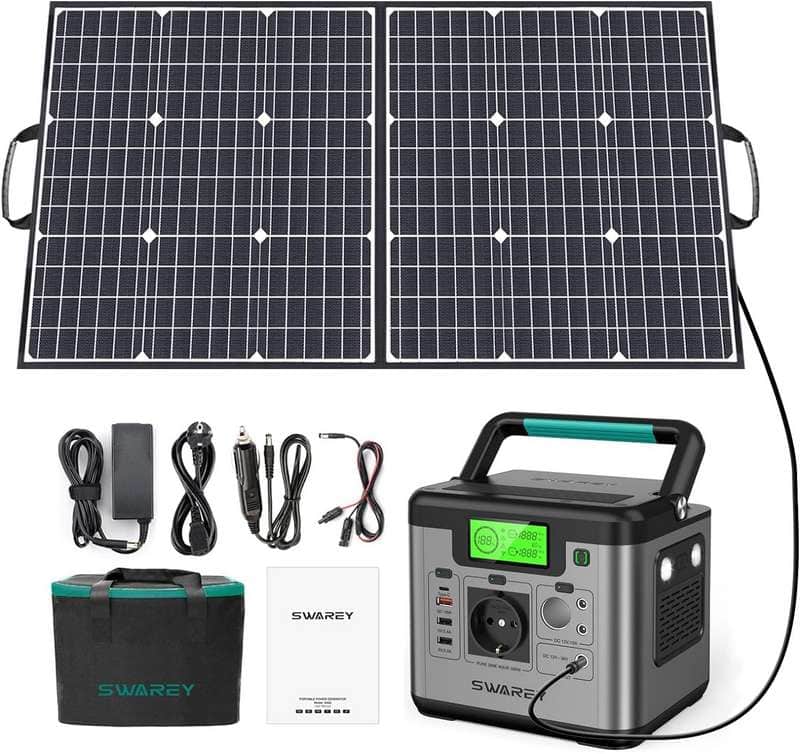 Generador solar portátil SWAREY S500