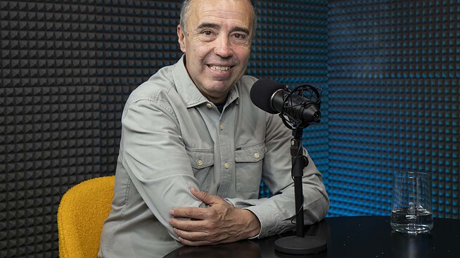 Fuera de micrófono con José Antonio Luque