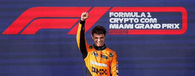 Lando Norris gana el Gran Premio de Miami de F1 en una carrera divertida con final inesperado