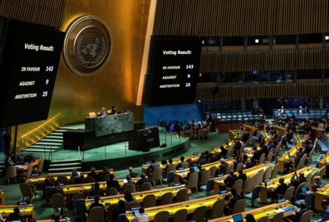 La Asamblea de la ONU amplía los derechos de Palestina y llama a su integración plena