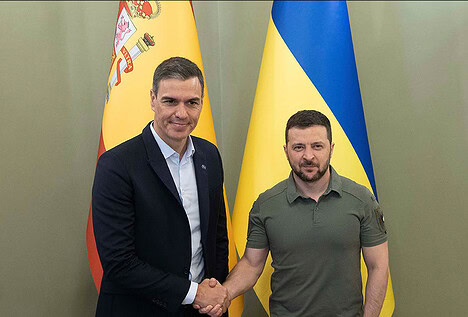 Sánchez firmará con Zelenski en Madrid un acuerdo de seguridad España-Ucrania