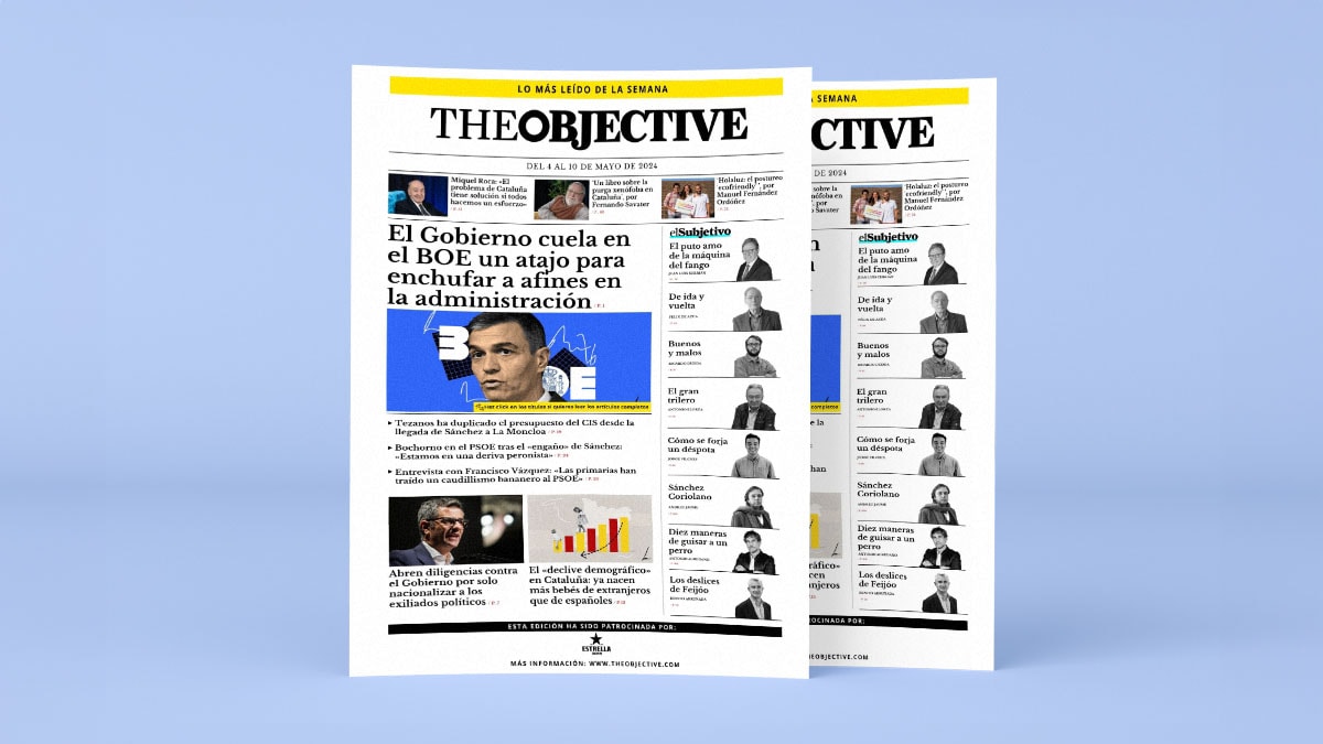 Esto ha sido lo más leído en THE OBJECTIVE en los últimos siete días