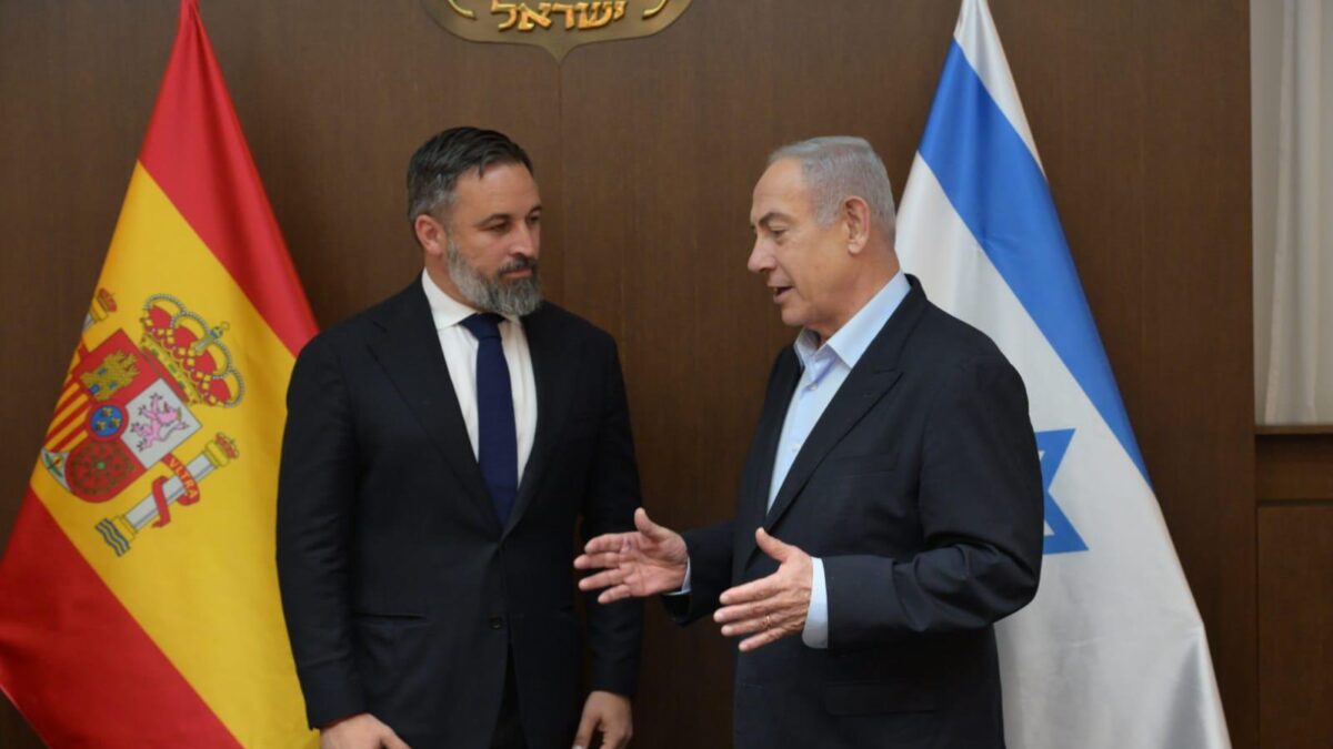 En cuestión de horas y con máximo secreto: así se fraguó la foto de Abascal con Netanyahu