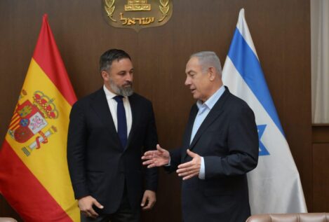Abascal se reúne con Netanyahu y le promete «revocar» el reconocimiento de Palestina