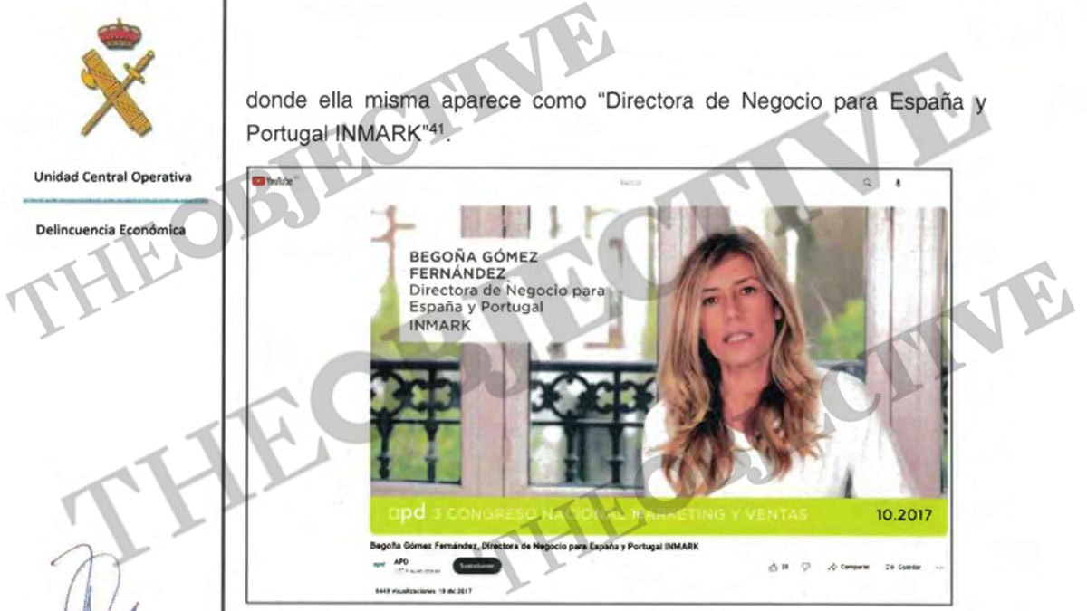 La UCO halla la conexión entre las empresas de Hidalgo y Barrabés en el caso Begoña Gómez