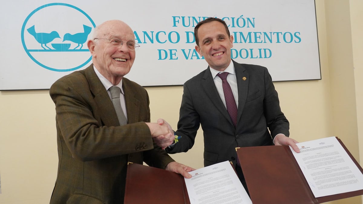 La Diputación de Valladolid incrementa su convenio con el Banco de Alimentos