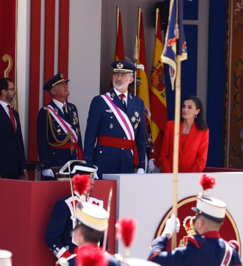 El desfile del Día de las Fuerzas Armadas, en imágenes