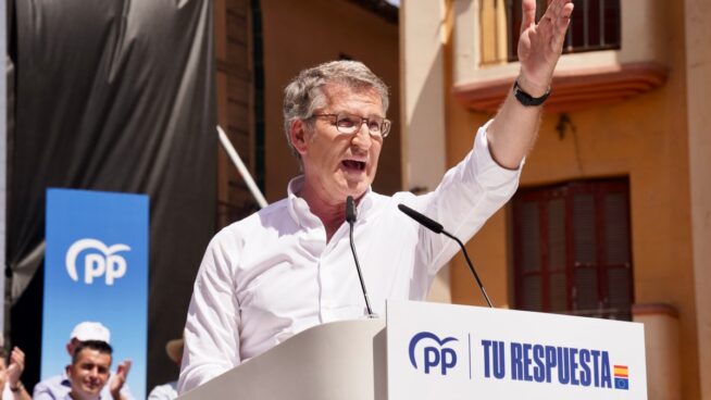 Feijóo llama a concentrar el voto en las europeas para derrotar al «Gobierno más débil»