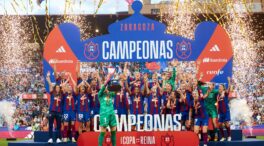 El Barça femenino fulmina a la Real Sociedad y se lleva la Copa de la Reina