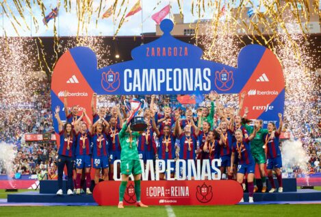 El Barça femenino fulmina a la Real Sociedad y se lleva la Copa de la Reina