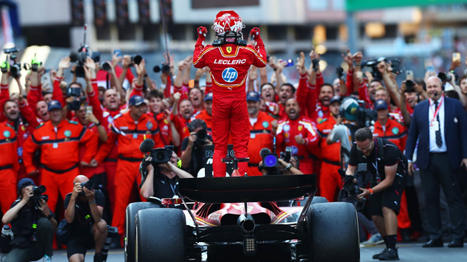 Sainz sube al podio de Mónaco y Leclerc se hace con la primera victoria en su ciudad