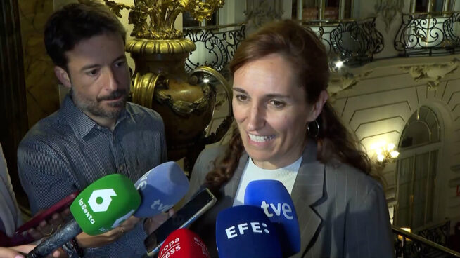 Mónica García asegura que las palabras de Milei sobre la esposa de Sánchez son «inaceptables»