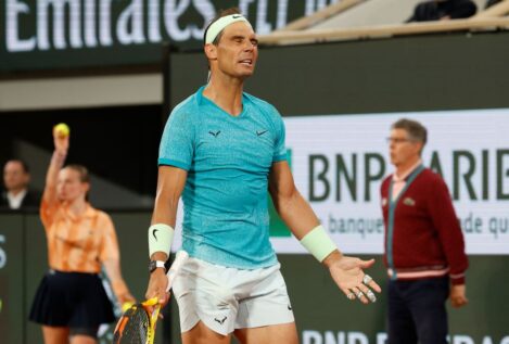 Nadal cae en la primera ronda de Roland Garros contra Zverev