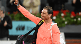 Rafa Nadal se despide del Open de Madrid tras cinco títulos