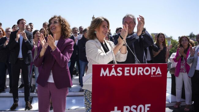 El PSOE prevé quedarse a apenas 200.000 votos y dos escaños del PP en las europeas