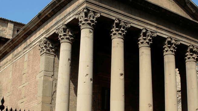 El templo romano de Vic que permaneció oculto bajo un castillo medieval 1.800 años