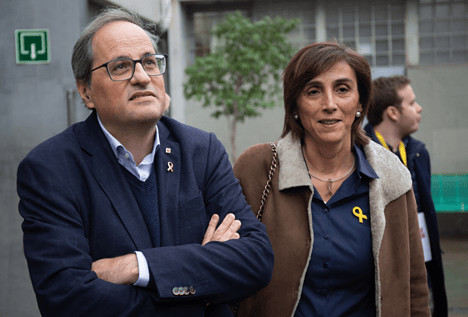 Muere Carola Miró, mujer del expresidente catalán Quim Torra