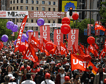 UGT y CCOO piden la reducción de la jornada laboral durante la manifestación del 1 de Mayo