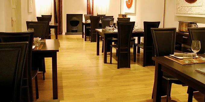 Sala del Restaurante La Rozuela, Fuengirola. 
Restaurante La Rozuela