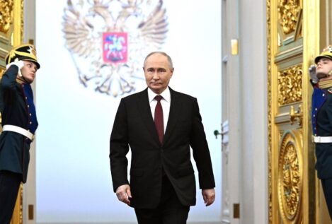 Putin inicia su quinto mandato reivindicando la «seguridad» y la «unidad» de Rusia