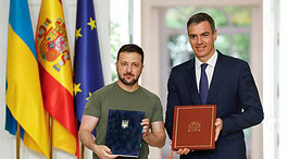 Consulte aquí el acuerdo de seguridad bilateral firmado entre España y Ucrania