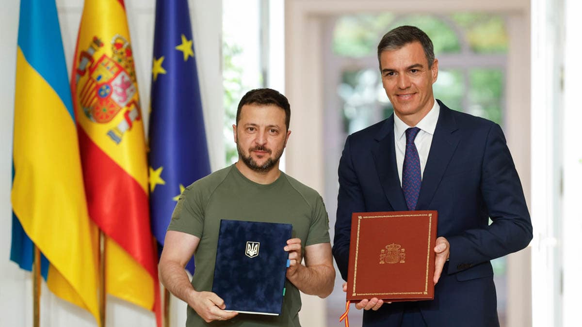 Consulte aquí el acuerdo de seguridad bilateral firmado entre España y Ucrania