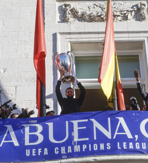 La celebración del Real Madrid, en imágenes