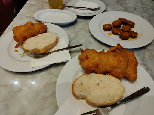 Tapas de bacalao del restaurante Justi, Jadraque. 
Gastroranking