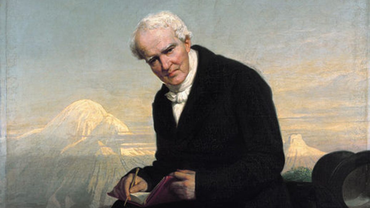 Alexander von Humboldt se arruinó por contar la importancia de la naturaleza