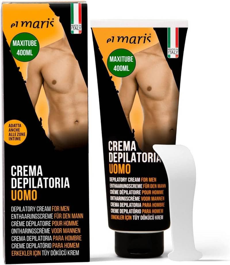 Crema depilatoria para hombre Elmaris MAXI