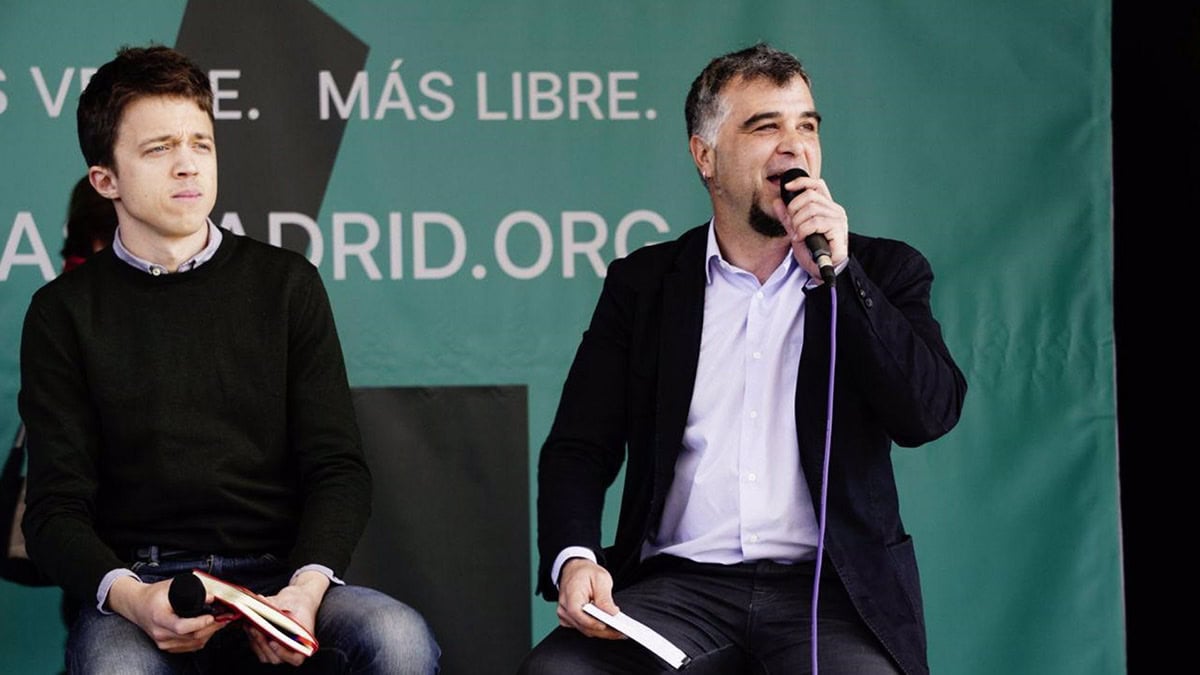 El responsable de Organización de Más Madrid: «La hoja de ruta de Sumar es fallida»