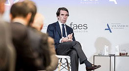 Aznar cree que con la financiación singular catalana «vamos a pagar el golpe de Estado»