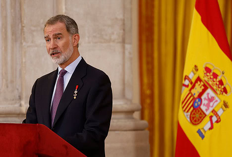 Felipe VI recibirá la Medalla de Oro del Parlamento canario este jueves en Tenerife