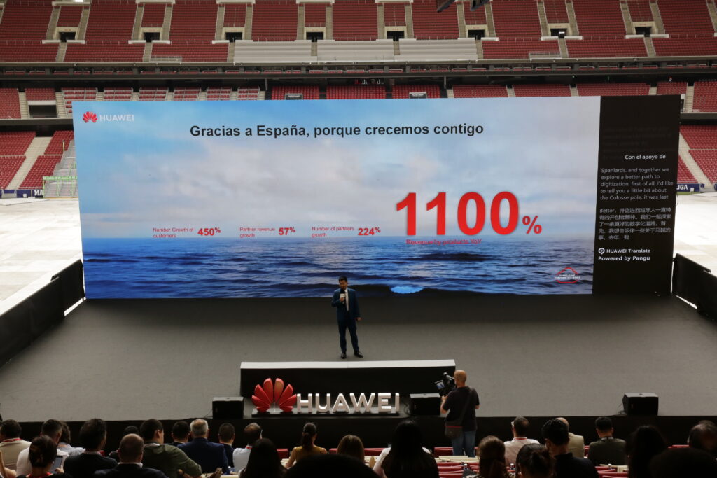 Una de las intervenciones del Huawei Cloud Summit 2024.