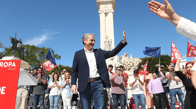 «Hola, soy José Luis Zapatero»: el PSOE pone al expresidente a llamar a casas para pedir el voto