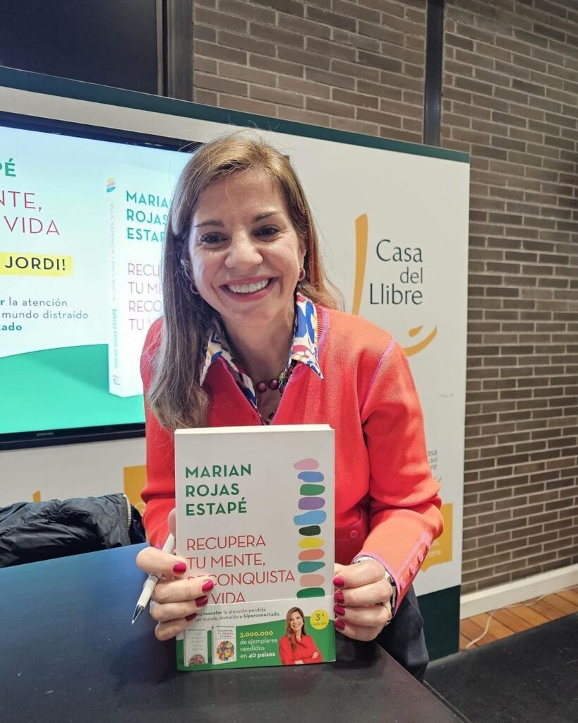 Marian Rojas Estapé  presentando su nuevo libro Recupera tu mente, recupera tu vida